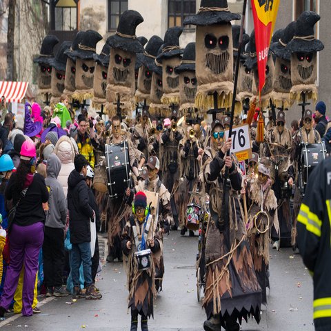 Ein Karnevalumzug