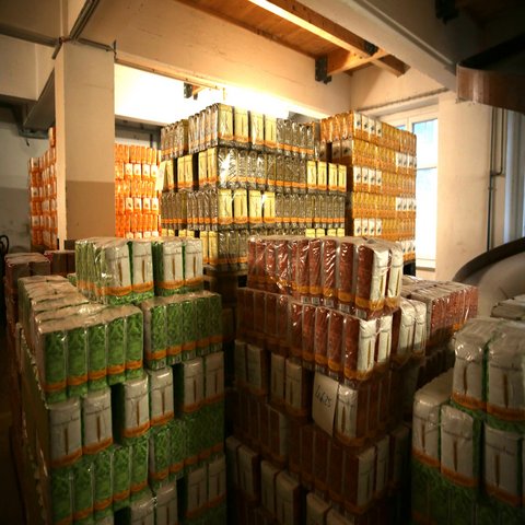 Mehrere Palletten Mehl